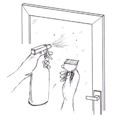 Preparing the Glass Surface